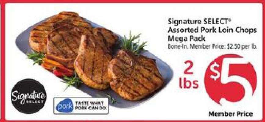 Signature SELECT Assorted Pork Loin Chops Mega Pack