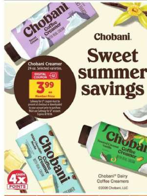 Chobani Coffee Creamer*