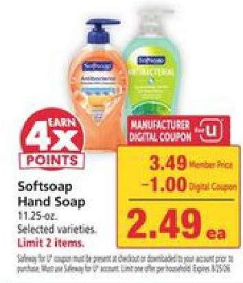 Softsoap Hand Soap
