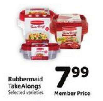 Rubbermaid Takealongs