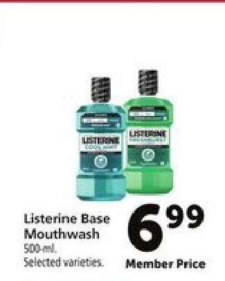 Listerine Base Mouthwash