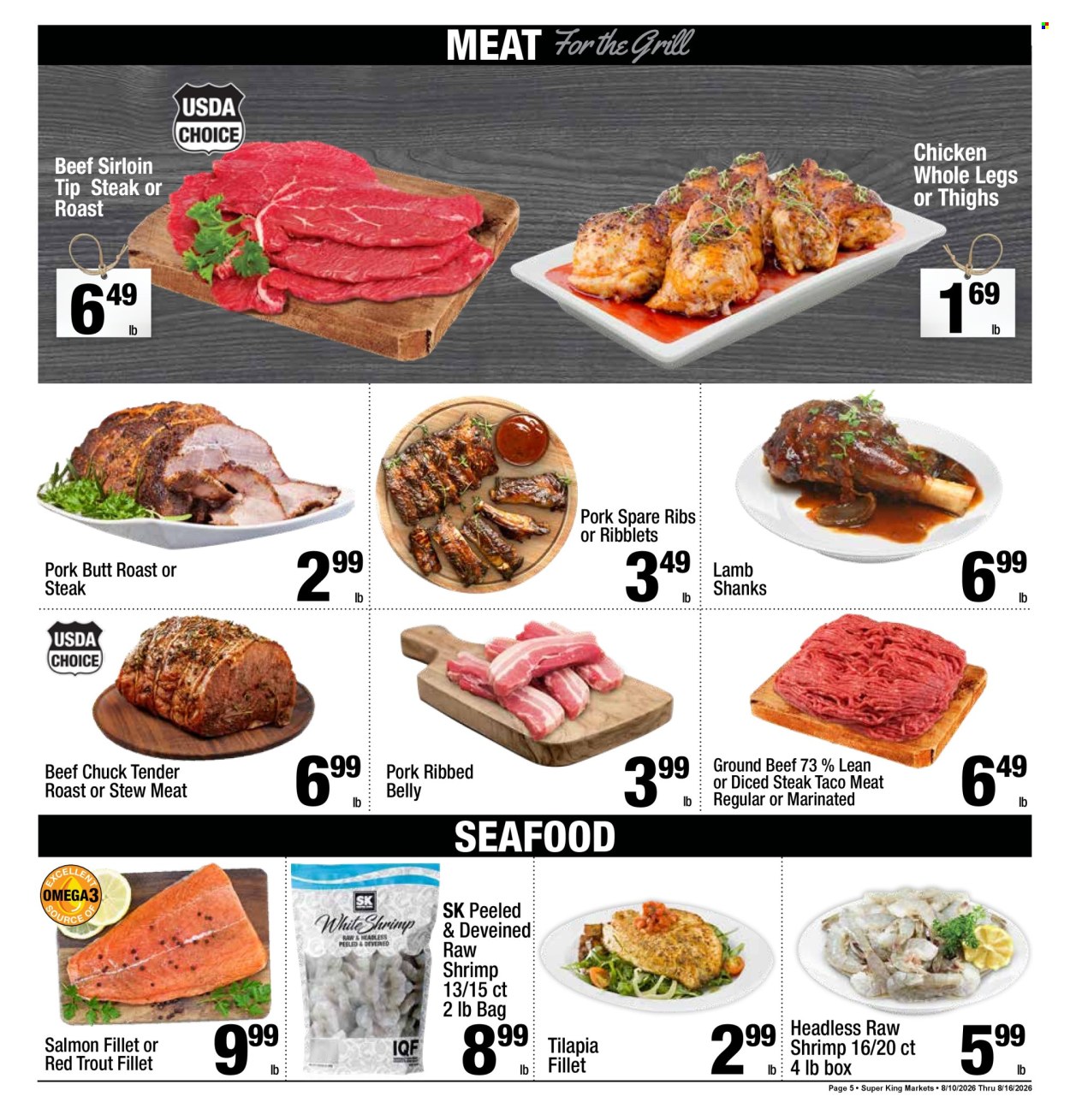 Super King Markets ad  - 08.10.2026 - 08.16.2026. Page 6