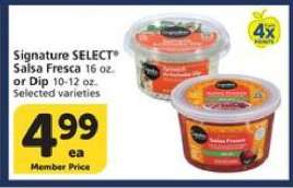 Signature SELECT Salsa Fresca or Dip
