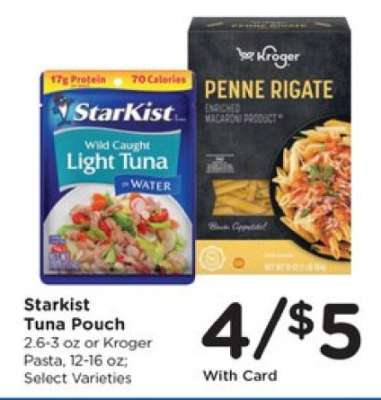 Starkist Tuna Pouch