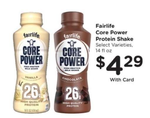 Fairlife Core Power Protein Shake