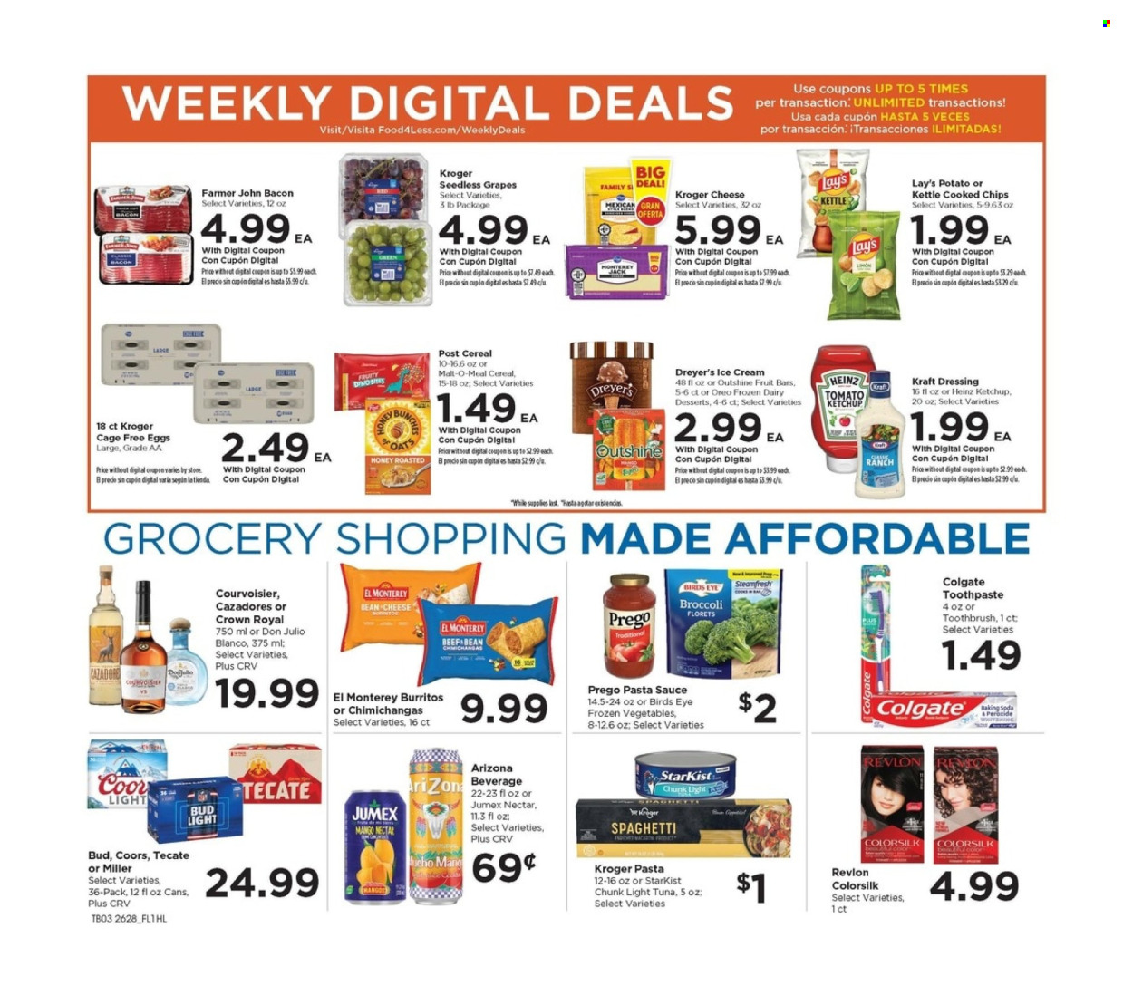 Food 4 Less ad  - 08.12.2026 - 08.18.2026. Page 3