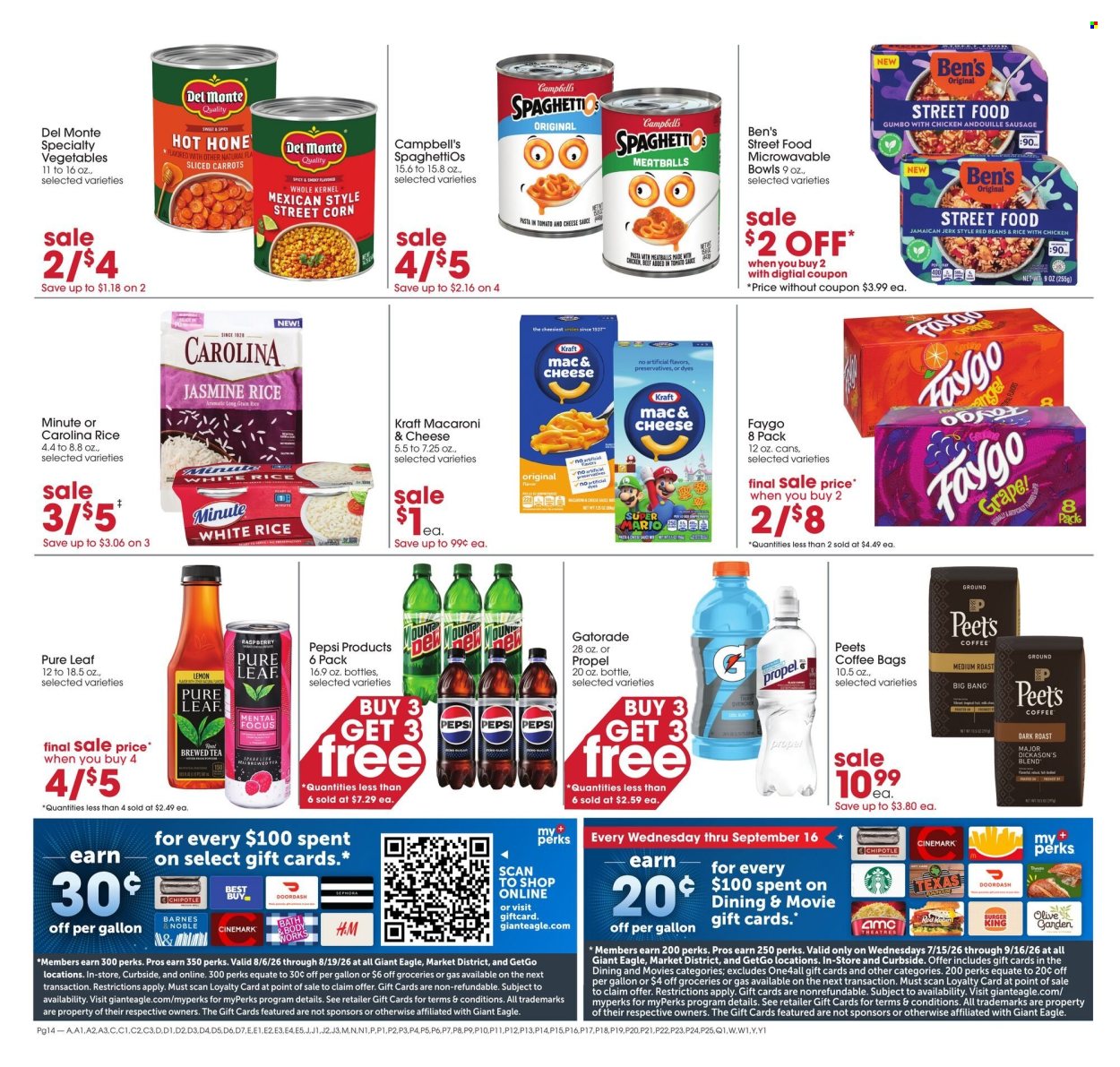 Giant Eagle ad  - 08.13.2026 - 08.19.2026. Page 12