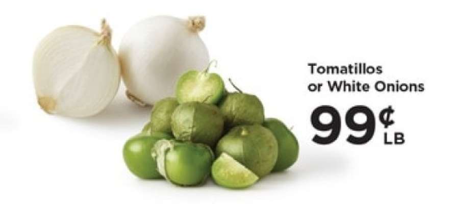 Tomatillos or White Onions