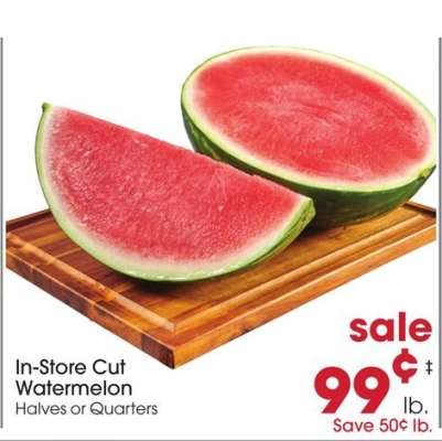 In-Store Cut Watermelon