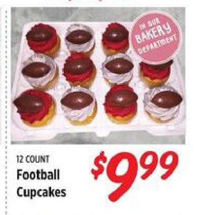 Football Cupcakes