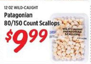 Patagonian 80/150 Count Scallops