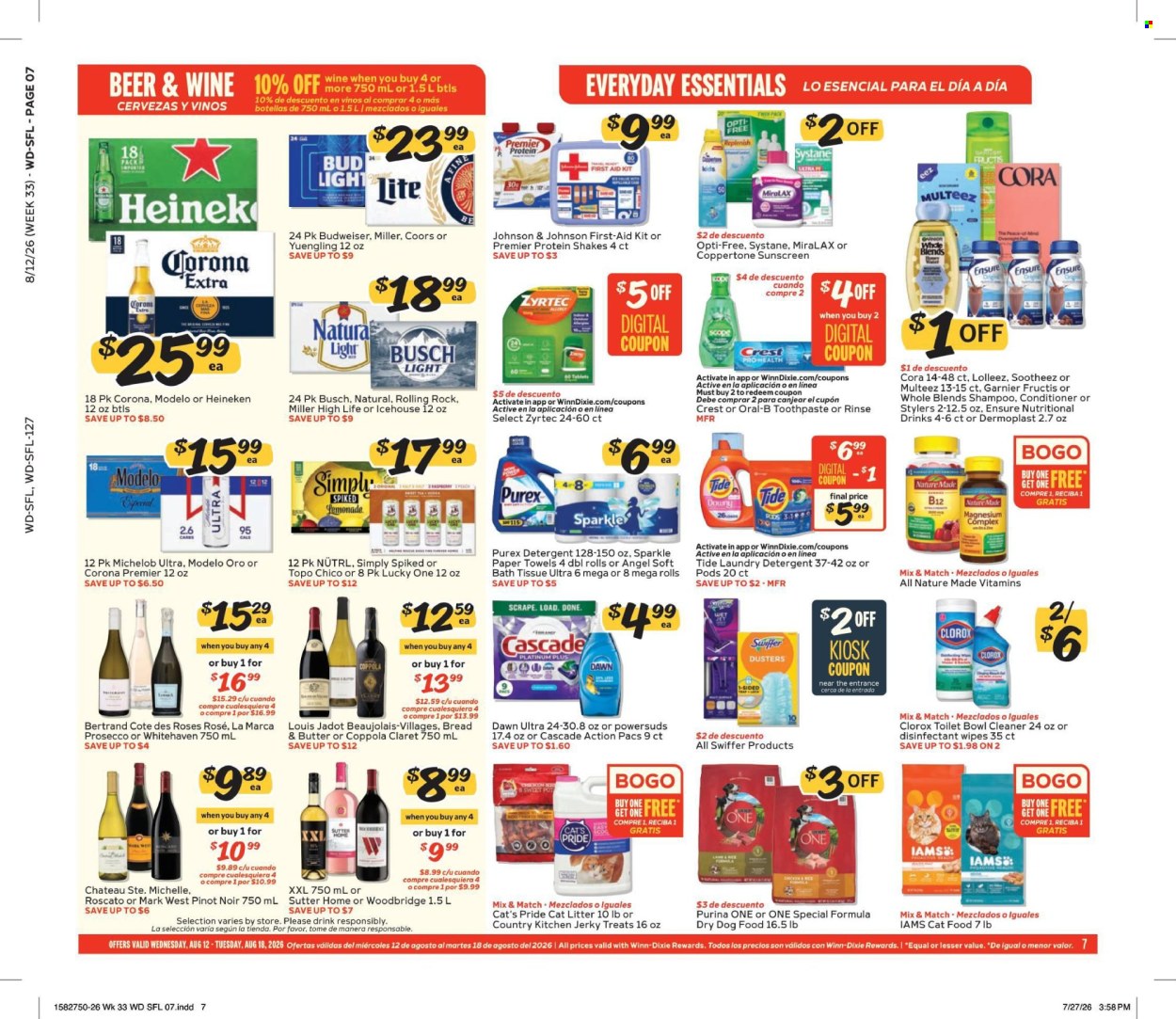 Winn Dixie ad  - 08.12.2026 - 08.18.2026. Page 7