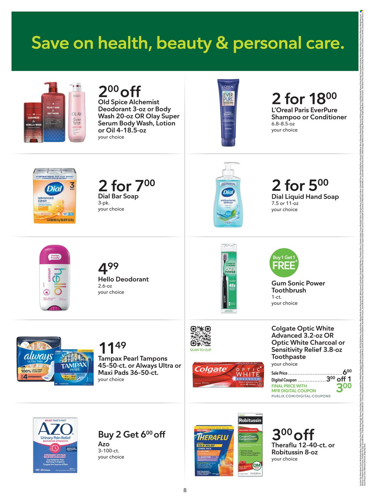 Publix ad  - 08.12.2026 - 08.25.2026. Page 8