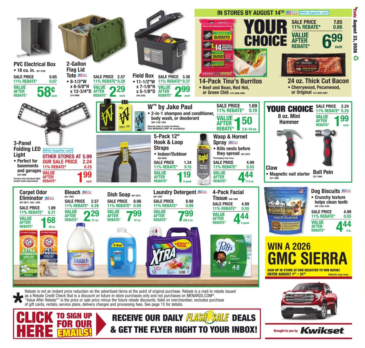 Menards ad  - 08.13.2026 - 08.23.2026. Page 21