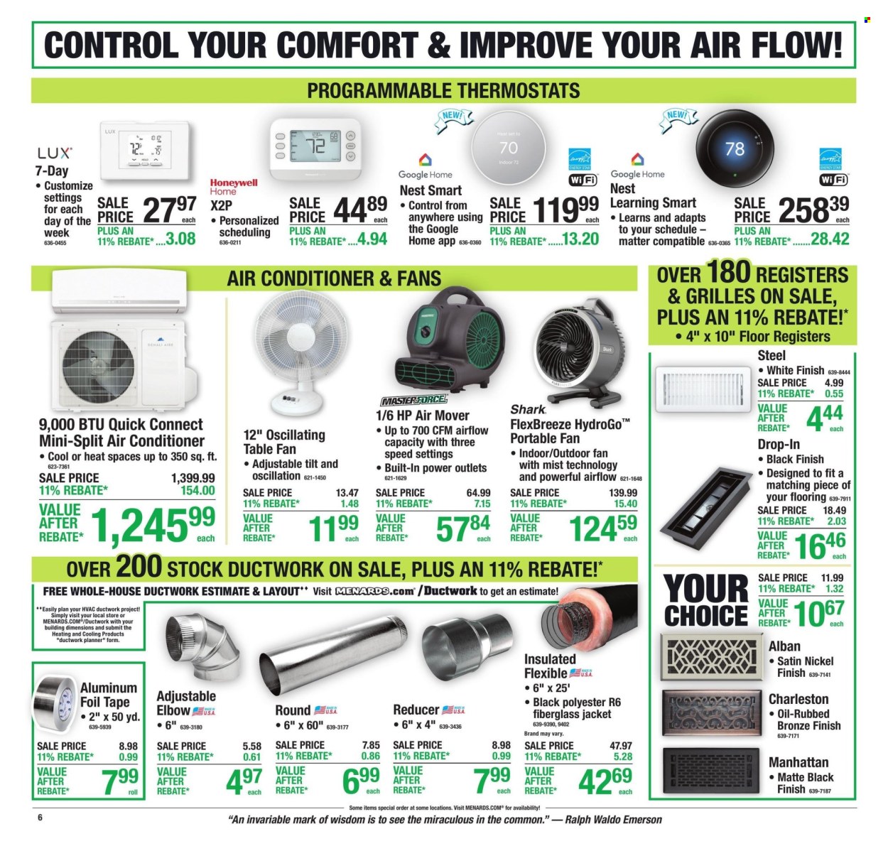 Menards ad  - 08.13.2026 - 08.23.2026. Page 9