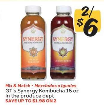 GT's Synergy Kombucha