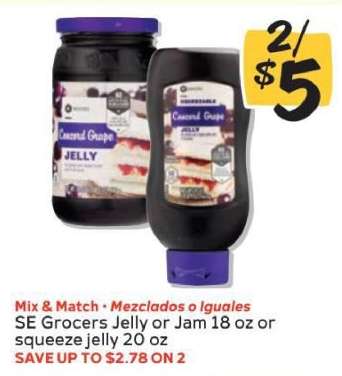 SE Grocers Jelly or Jam