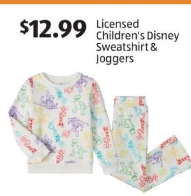 Licensed Children's Disney Sweatshirt & Joggers