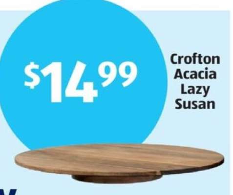 Crofton Acacia Lazy Susan