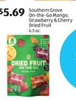 Southern Grove On-the-Go Mango, Strawberry & Cherry Dried Fruit
