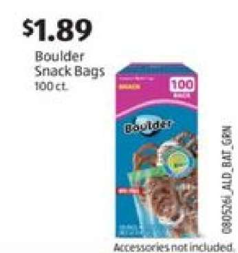 Boulder Snack Bags