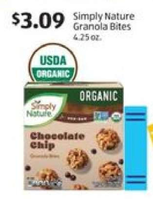 Simply Nature Granola Bites