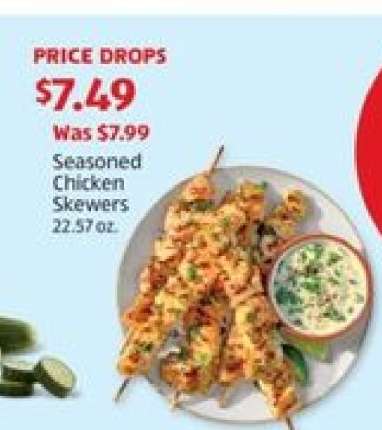 Seasoned Chicken Skewers