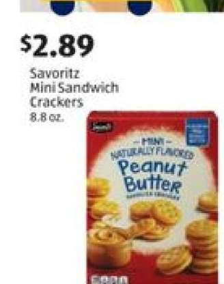 Savoritz Mini Sandwich Crackers