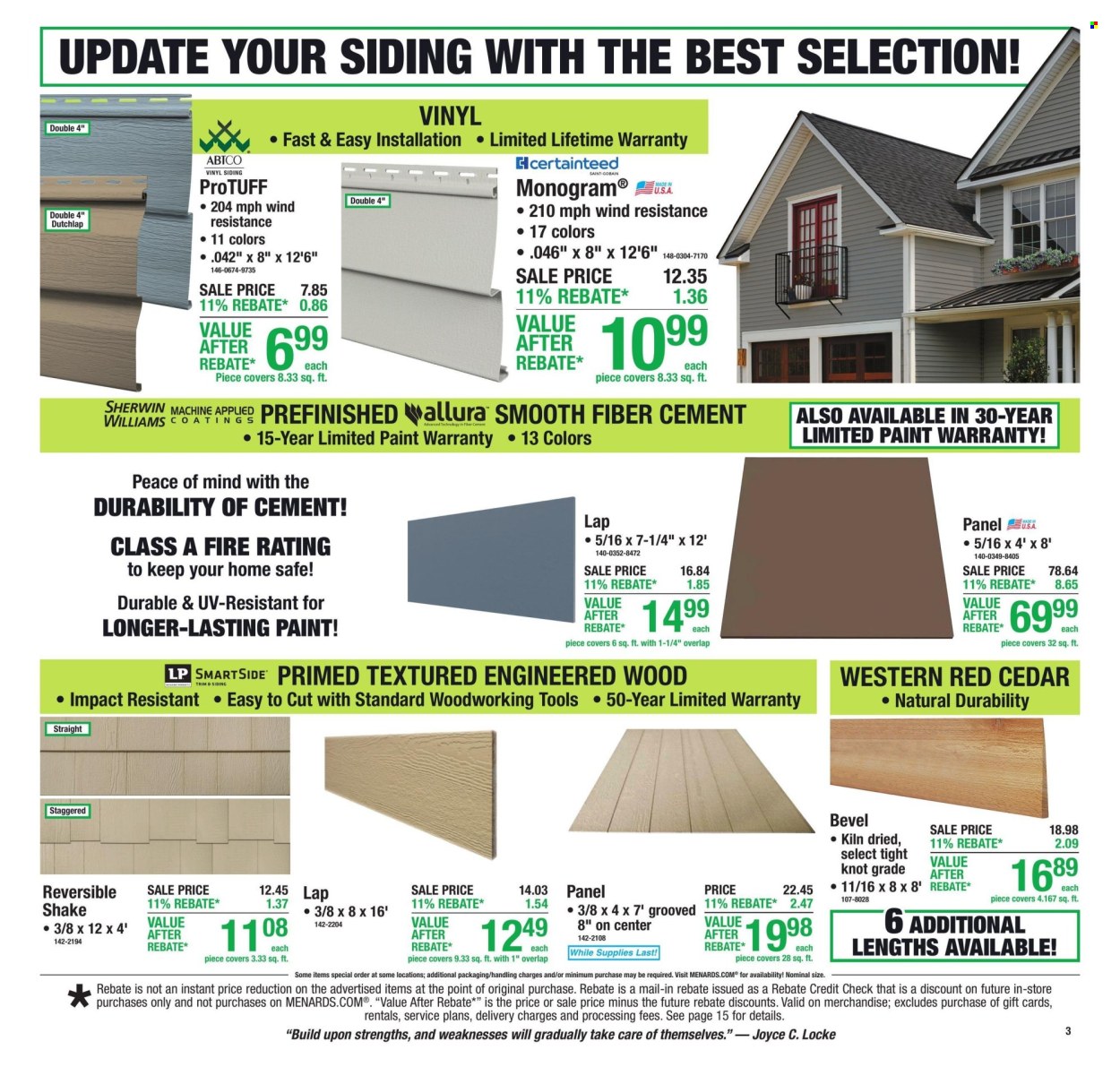 Menards ad  - 08.13.2026 - 08.23.2026. Page 4