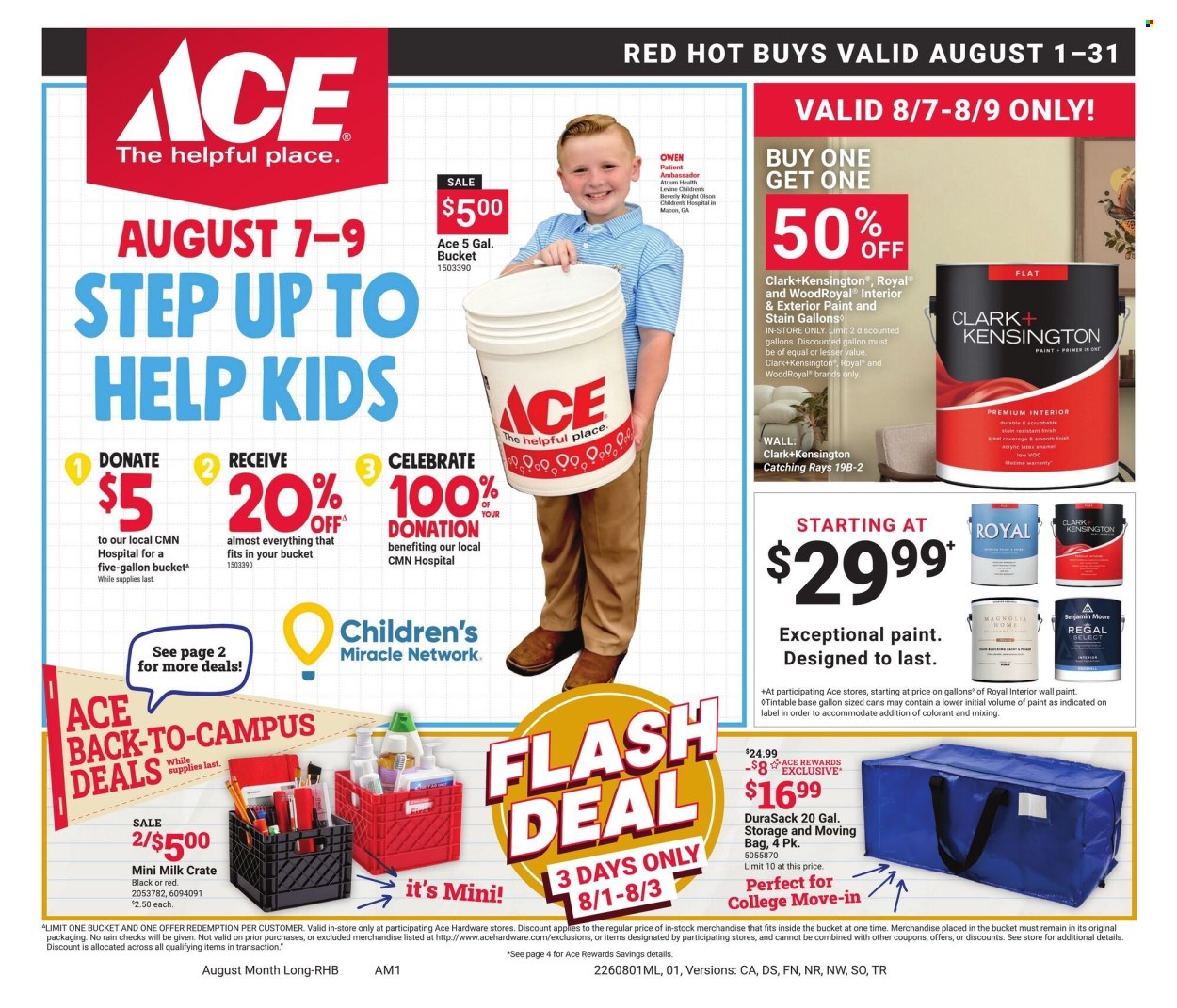 Giant Eagle ad  - 08.01.2026 - 08.31.2026. Page 1