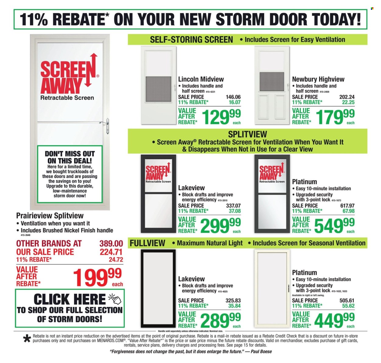 Menards ad  - 08.13.2026 - 08.23.2026. Page 3