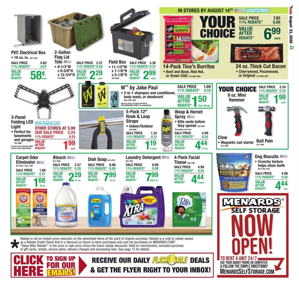 Menards ad  - 08.13.2026 - 08.23.2026. Page 21
