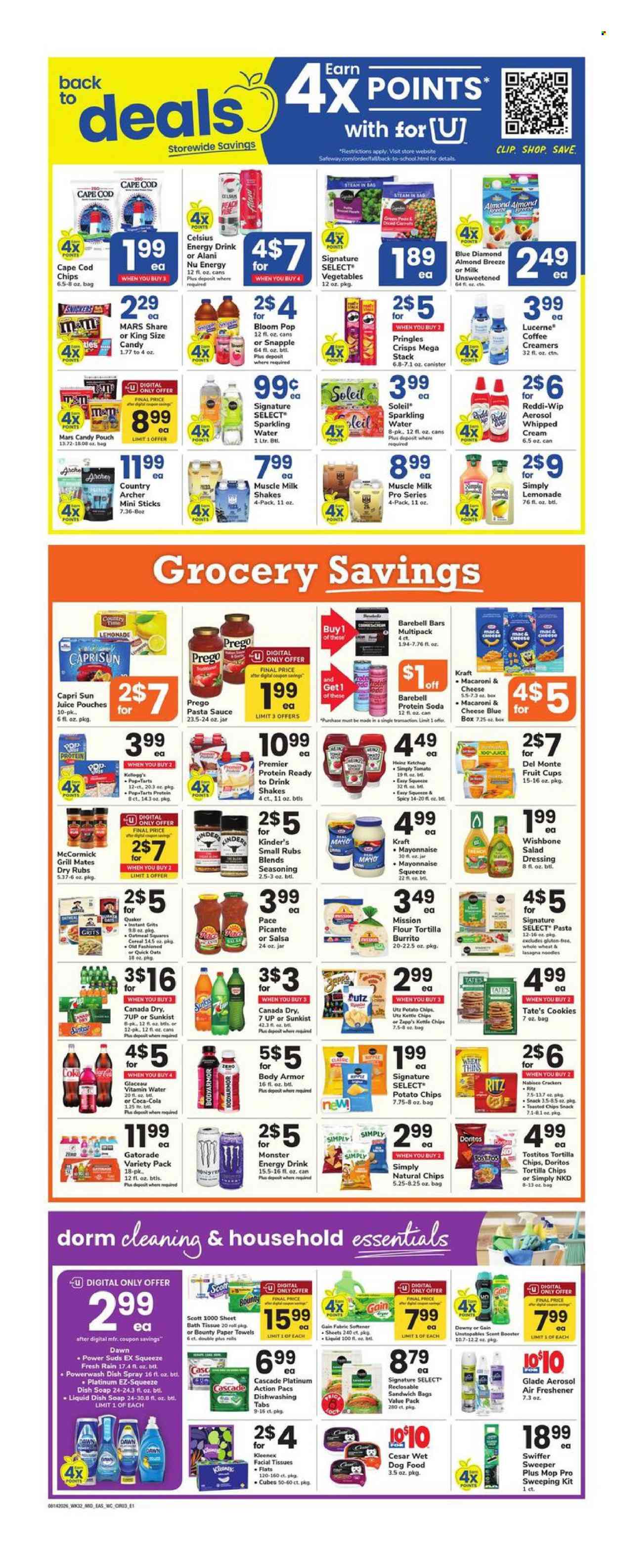Safeway ad  - 08.14.2026 - 08.20.2026. Page 3