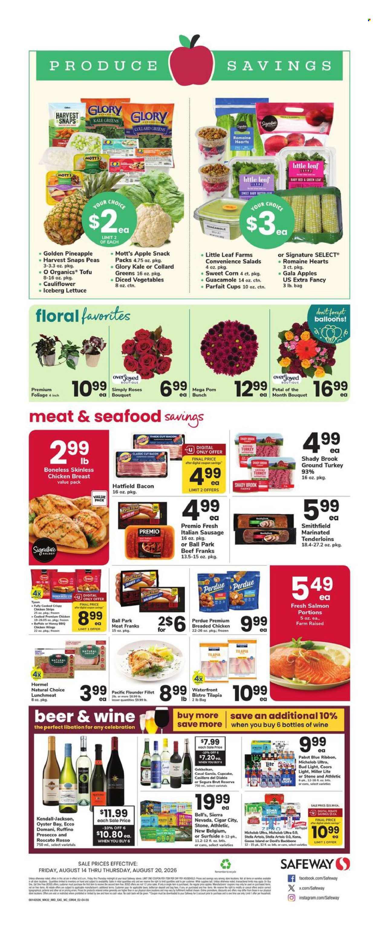 Safeway ad  - 08.14.2026 - 08.20.2026. Page 4