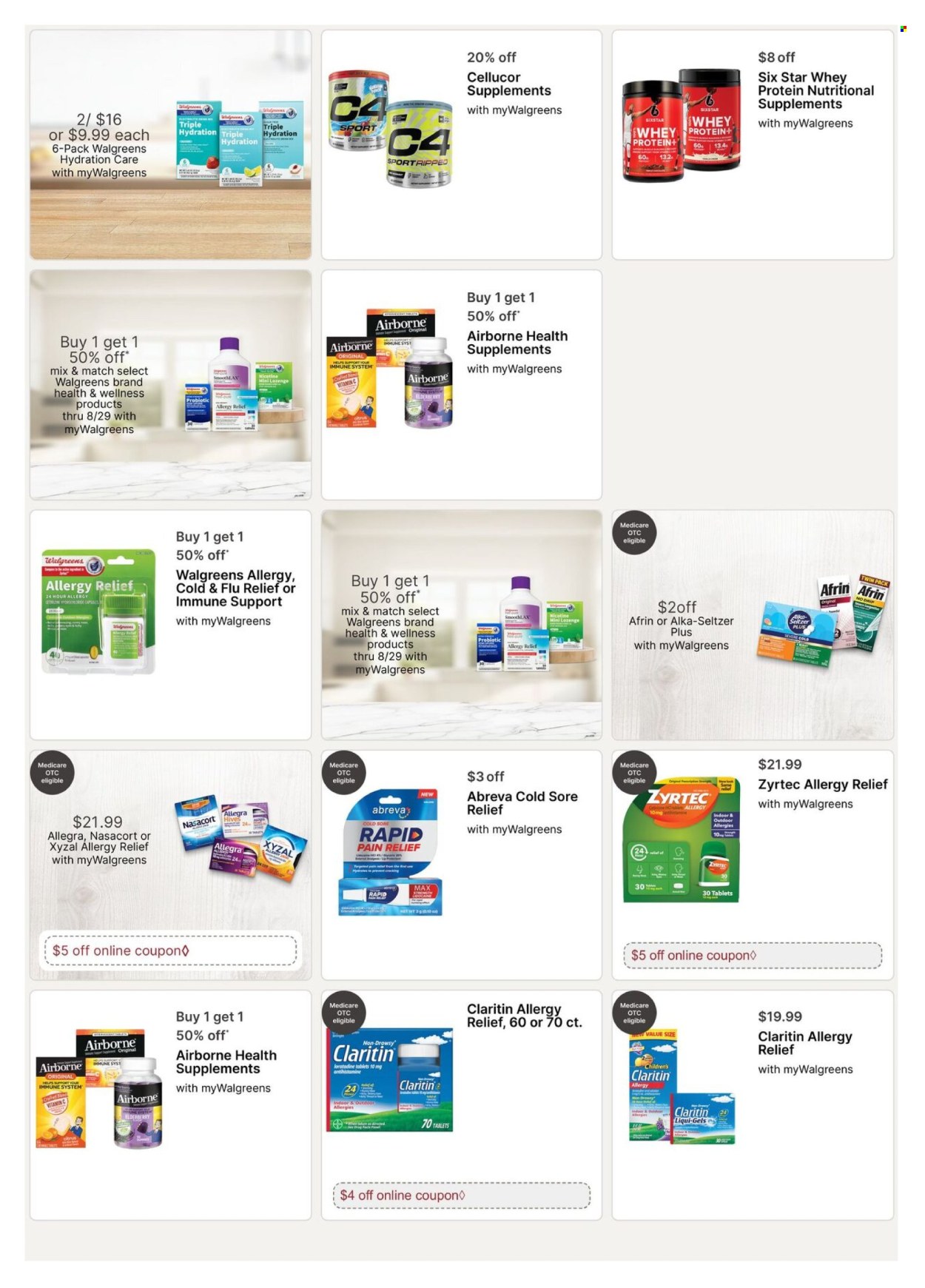 Walgreens ad  - 08.16.2026 - 08.22.2026. Page 7
