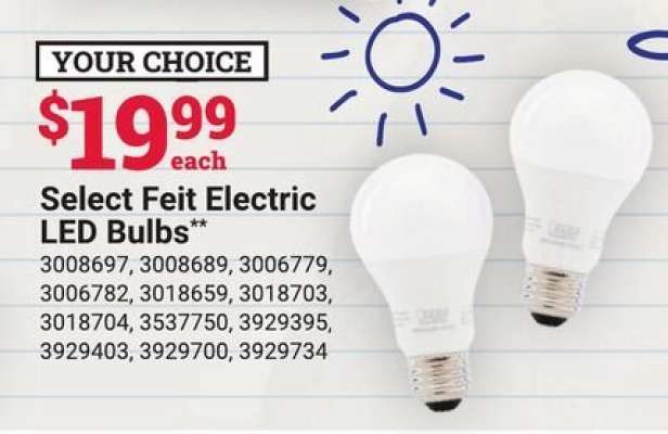Select Feit Electric LED Bulbs