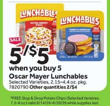 Oscar Mayer Lunchables