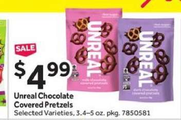 Unreal Chocolate Covered Pretzels