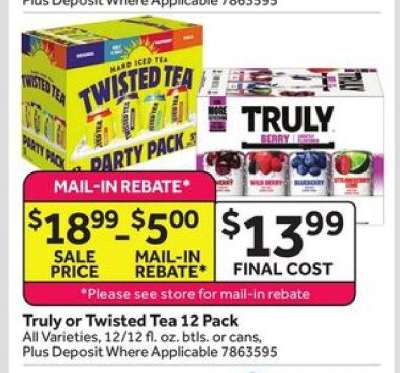 Truly or Twisted Tea 12 Pack