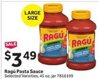 Ragú Pasta Sauce