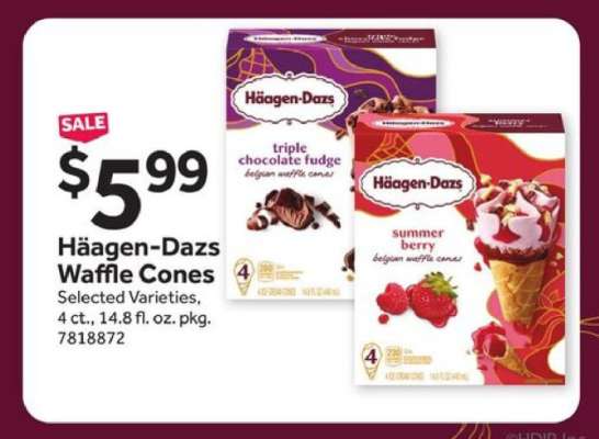 Häagen-Dazs Waffle Cones
