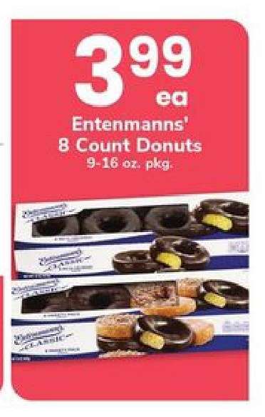 Entenmanns' 8 Count Donuts