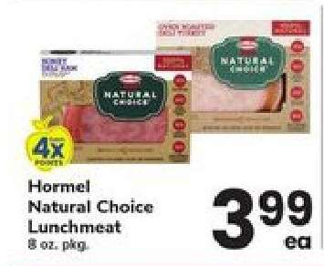 Hormel Natural Choice Lunchmeat