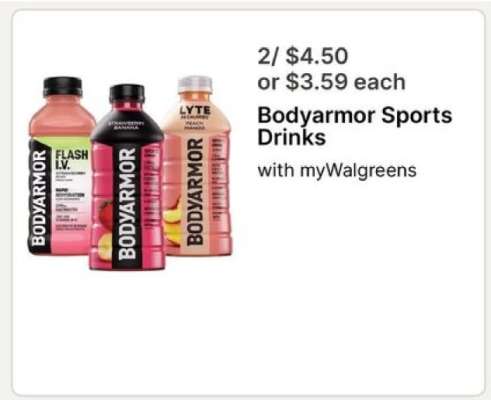 BODYARMOR Sports Drinks*