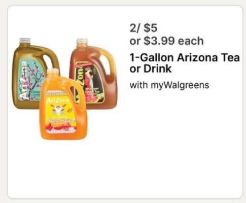 1-Gallon Arizona Tea or Drink