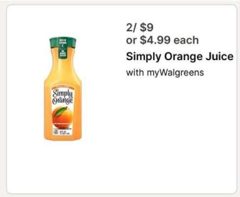 Simply Orange Juice