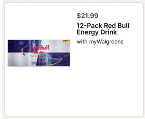 12-Pack Red Bull Energy Drink