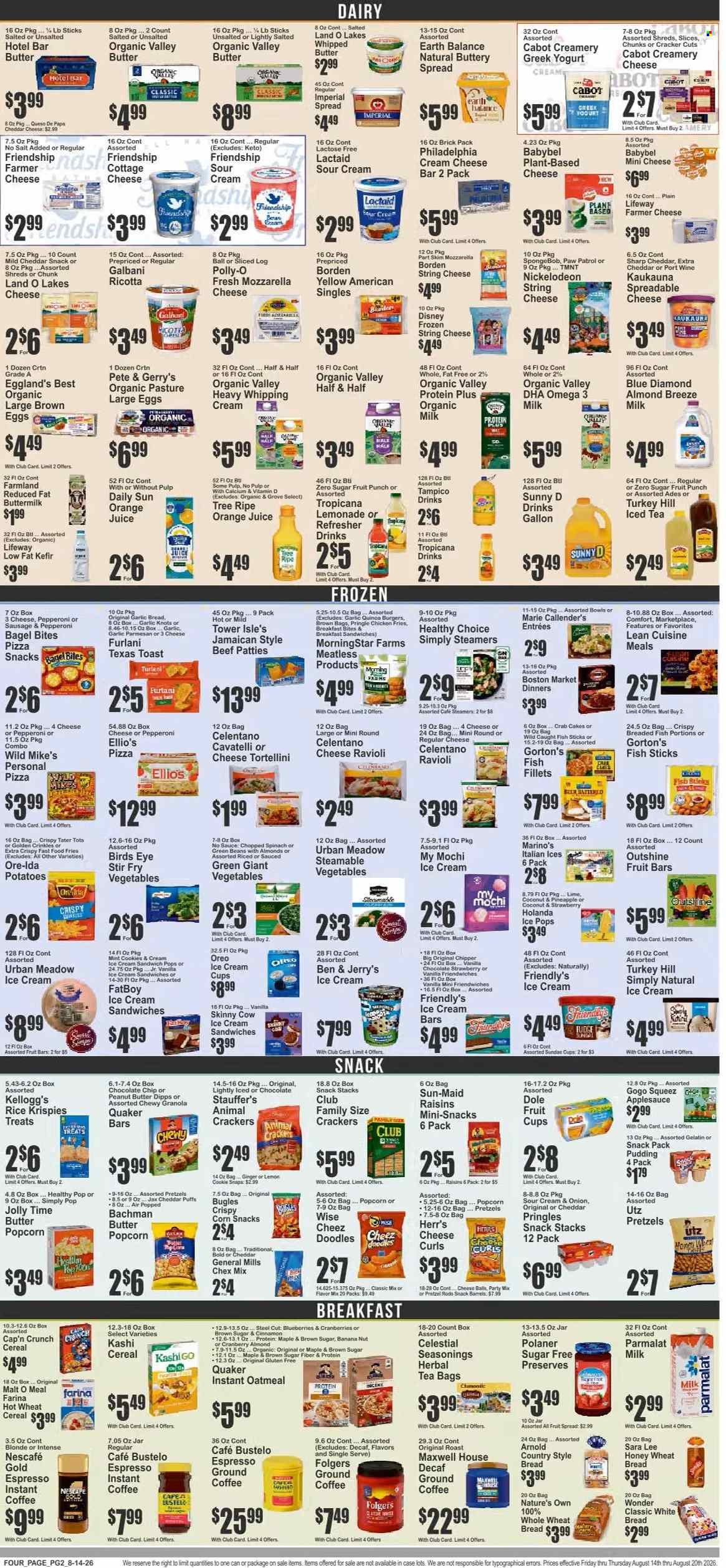 Key Food ad  - 08.14.2026 - 08.20.2026. Page 2