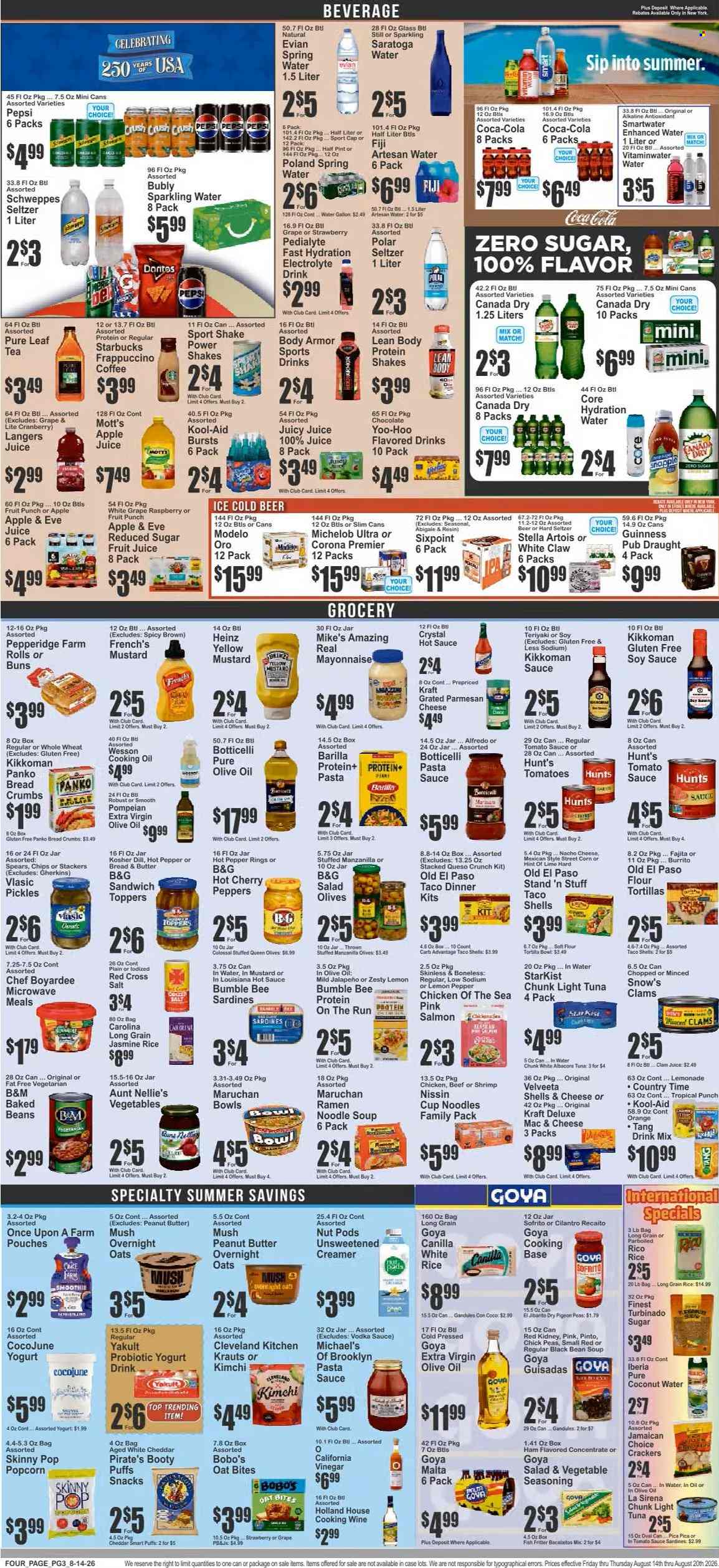 Key Food ad  - 08.14.2026 - 08.20.2026. Page 3