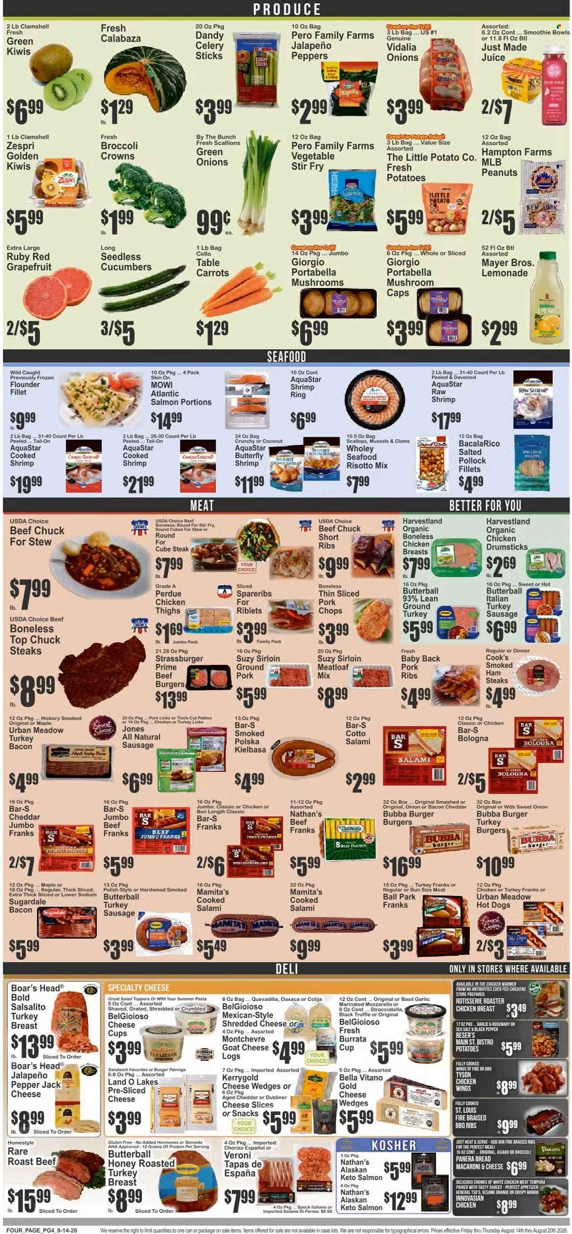 Key Food ad  - 08.14.2026 - 08.20.2026. Page 4